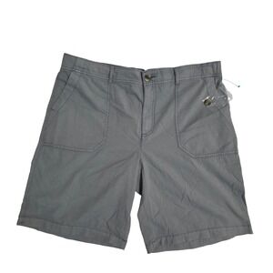 Sonoma Goods For Life Mens Bermuda Utility Shorts Gray XL WS34X018RD NEW